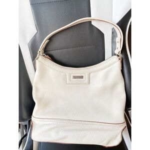 Kate Spade Ivory‎ Pebbled Leather Hobo Shoulder Bag